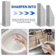 6 Pack Pumice Stone Toilet Bowl Cleaner, Pumice Stone for Cleaning, Powerfull…