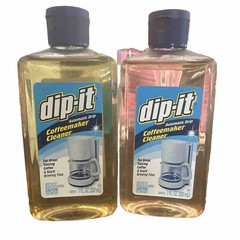 Lot x 2 Dip-it Coffeemaker Cleaner Liquid 7 Fl Oz NEW DISCONTINUED Ships OutFAST