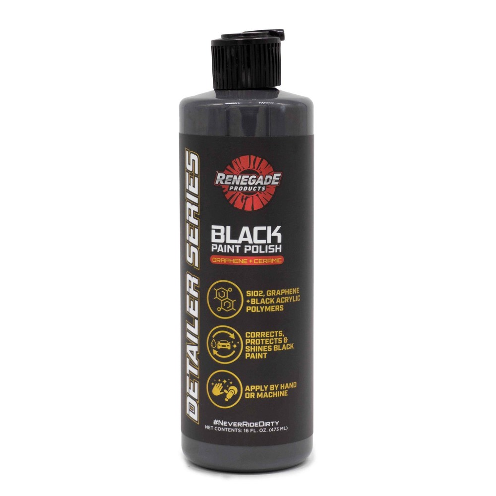 Graphene + Ceramic Black Paint Polish – 16 oz