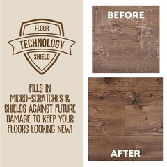 Hardwood Floor Polish Luster PFAS-Free Carnauba Cleaner Safe Kids Pets 64oz New