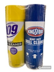 A09 Heavy Duty Oven Cleaner & Kingsford Grill Cleaner 14.5floz Lot BUNDLE New