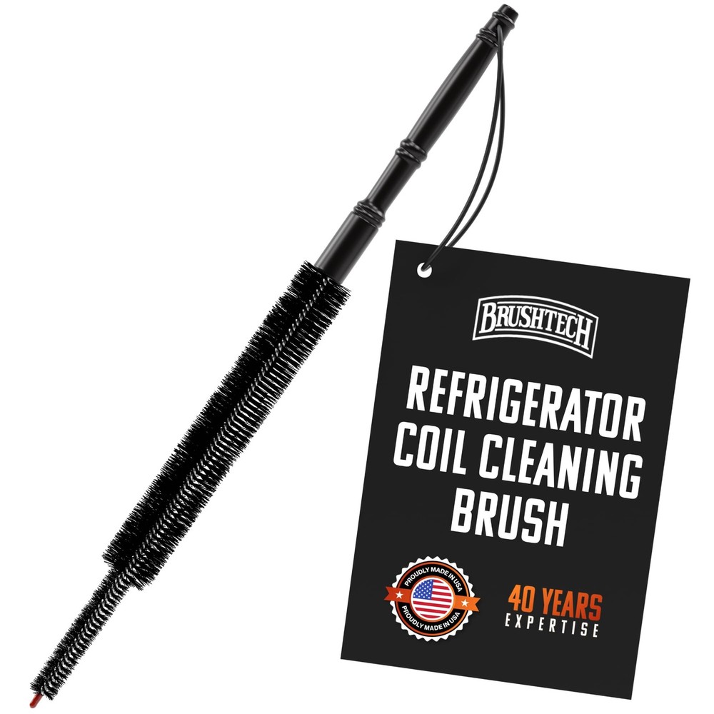 – Refrigerator Coil Cleaning Brush – Black
