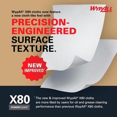 Heavy Duty Industrial Cloths – PowerClean X80, 152 Sheets