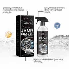 3X Iron Eraser Rust Remover Spray, Car Wheel Paint Brake Dust Fast Cleaner 120ml