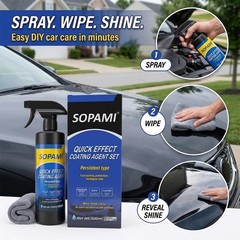 Car Scratch Remover Coating Agent Spray Quick Effect Car Coating Wax Polish