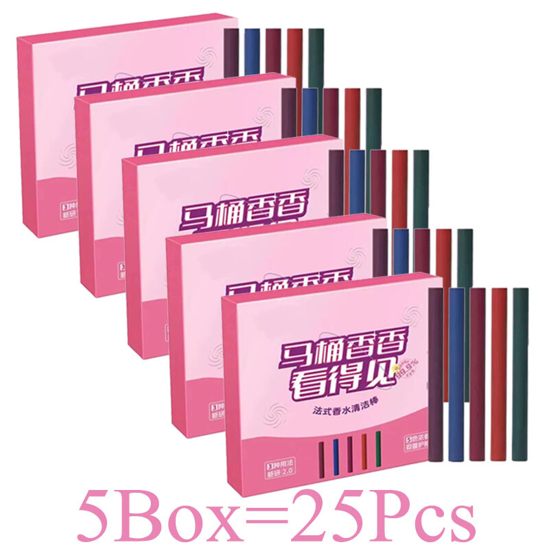 Multi-functional Deodorizing Toilet Cleaning Sticks,Automatic Long-Lasting Fresh