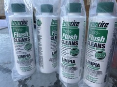 4 Irontite 468-9110-16 Thoro Flush Brand New Cleans All Cooling Systems 16 FL.oz