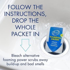 Foaming Garbage Disposal Cleaner Bleach Alternative Deep Clean Odor Fresh 4 Uses