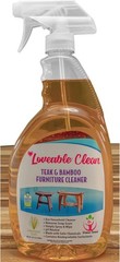 32 oz Lemongrass Teak Cleaner Spray – EPA Safer Choice for Wood Furniture