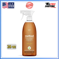 Method Daily Wood Cleaner, Almond, 28 oz Spray Bottles, (1 Pack)