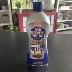 Bar Keepers Friend Cooktop Cleaner Liquid 13 oz Radiant & Induction Glass +