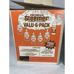 Regina Steemer Carpet Cleaner Value 6 Pack A-9532 Shampoo (5) Carpet Prep(1)