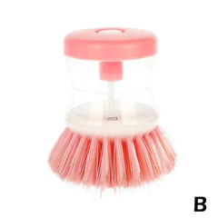 Kitchen Wash Pot Dish Brush Astronaut Washing Utensils with Automatic Soap Liqui