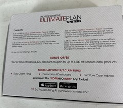 Furniture Care Kit Ultimate Plan by UNITERS Wood Leather Fabric Microfiber NEW