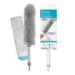 High-Performance Compact Dusting Kit, with 17 in Handle, Reusable and Disposable