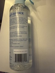 Homebright Free&clear Mutli Surface Cleaner Dye Free No Harsh Chemicals 16.9 Oz