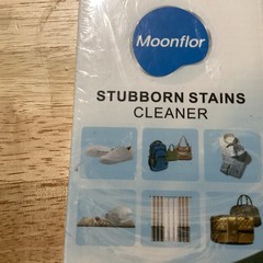 Moonflor Stubborn Stains Cleaner 150ml Waterless Spray for Shoes Fabric Carpet