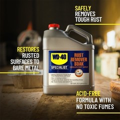 Rust Remover Soak Non Toxic Safe Formula Auto Restoration Tools Equipment New