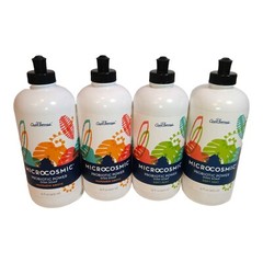 4 Aunt Fannie’s Microcosmic Probiotic Dish Soap 16 Fl Oz Mint, Mandarin Grove