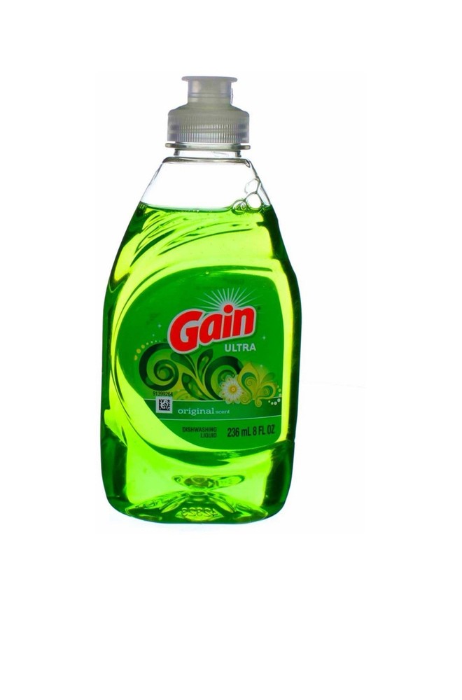 Gain Ultra Dishwashing Liquid Soap, Original, 8 fl oz