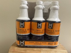 3 PACK – Member’s Mark Commercial Oven, Grill and Fryer Cleaner 32 oz EACH