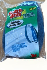 Scotch Brite No Scratch Scrubber Refill 3M Fits Shower Bath Household Handles