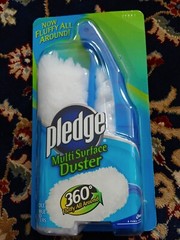 Pledge Multi Surface Duster 360 Fluffy All Around Starter Kit 1 Handle 2 Refills