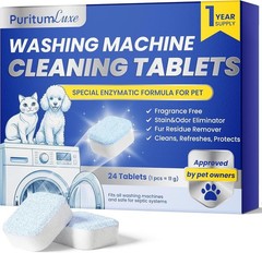Puritum Luxe Washing Machine Cleaning Tablets – Washing Machine Cleaner Tablets