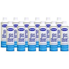 Sprayway Glass Cleaner with Foaming Spray for a Streak-Free Shine for Home and