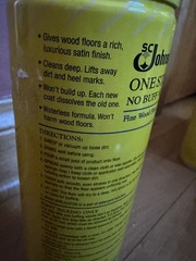 SC Johnson One Step No Buff Wax Fine Wood Floor Care 22 fl oz Discontinued New