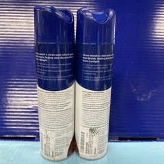 2X GUARDSMAN Anytime Clean & Polish Protects Wood Furniture (1 Damaged Cap)