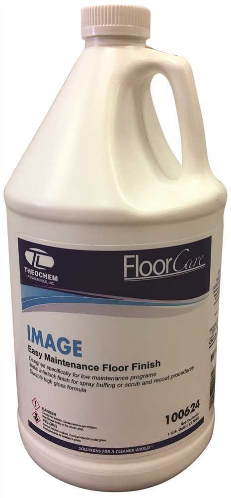 Theochem Laboratories 100624-99990-7G 1 Gal. Image Floor Finish