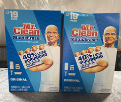 Mr. Clean Magic Eraser Original 38 Pads Multi-Purpose Cleaner Cleaning Pads