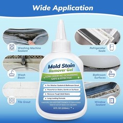 Mold-Stain Remover Gel for Washing Machine & Bathroom – Low Odor Remover Gel …