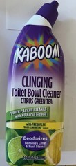 Lot of 7 KABOOM Clinging Toilet Bowl Cleaner Citrus Green Tea 14 Fl.Oz