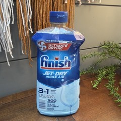 Finish Jet-Dry Ultra Rinse Aid Dishwasher Rinse & Drying Agent 32fl oz.