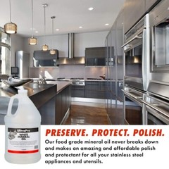Food Grade Mineral Oil 1 Gallon – Protects Cutting Boards, Butcher Blocks & More