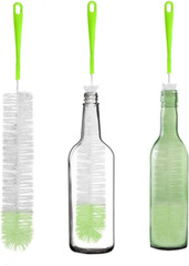 1-Pack Long Bottle Cleaning Brush 18″ Extra Long X 2.17″ Extra Wide Cleaner